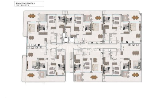 Apartment for sale in Santa Pola, Alicante, Spain 2 bedrooms, 75 sq.m. No. 166660 - photo 9