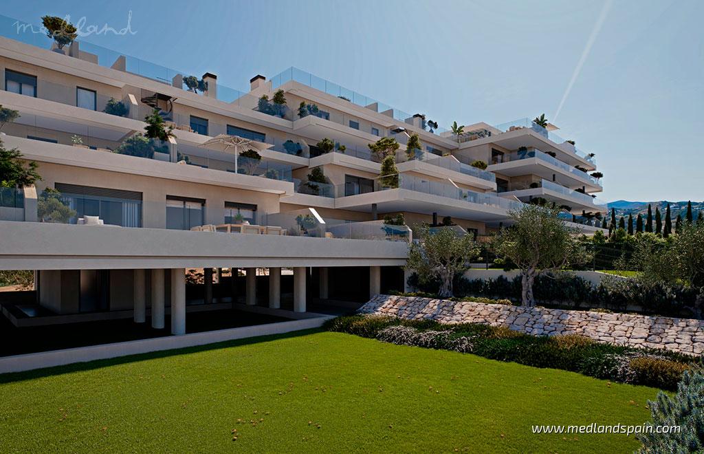 Huoneisto Estepona, Malaga, Espanja 2 makuuhuonetta, 118 m2 No. 166664