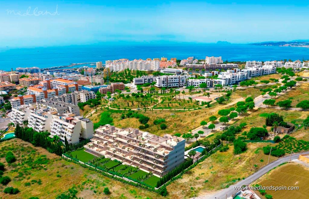 Huoneisto Estepona, Malaga, Espanja 2 makuuhuonetta, 118 m2 No. 166664
