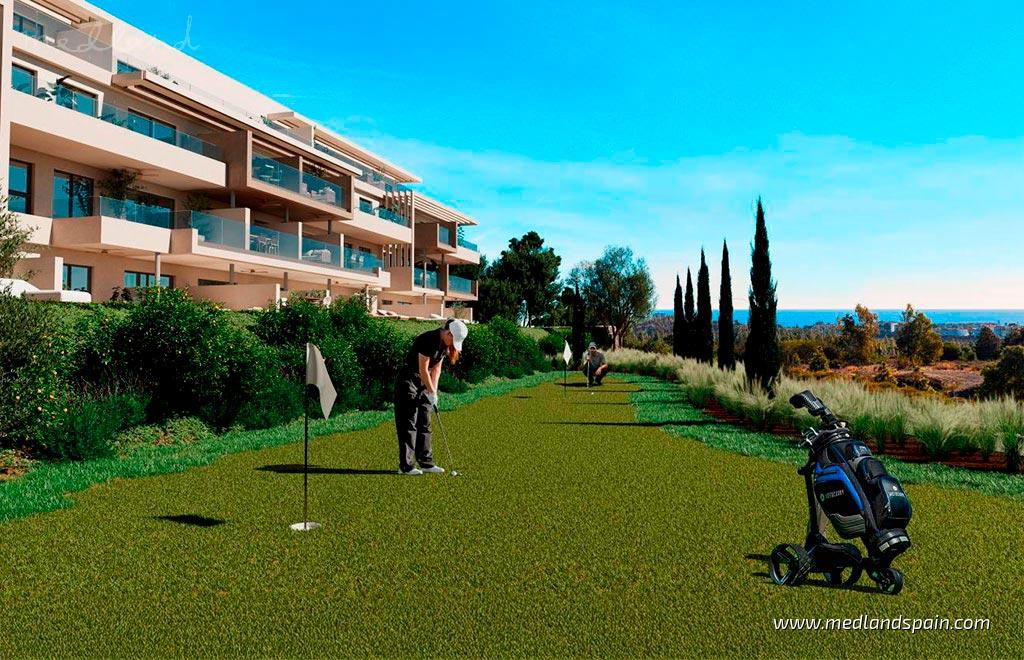 Lägenhet i Mijas Costa, Malaga, Spanien 1 sovrum, 60 kvm. Nr. 166665