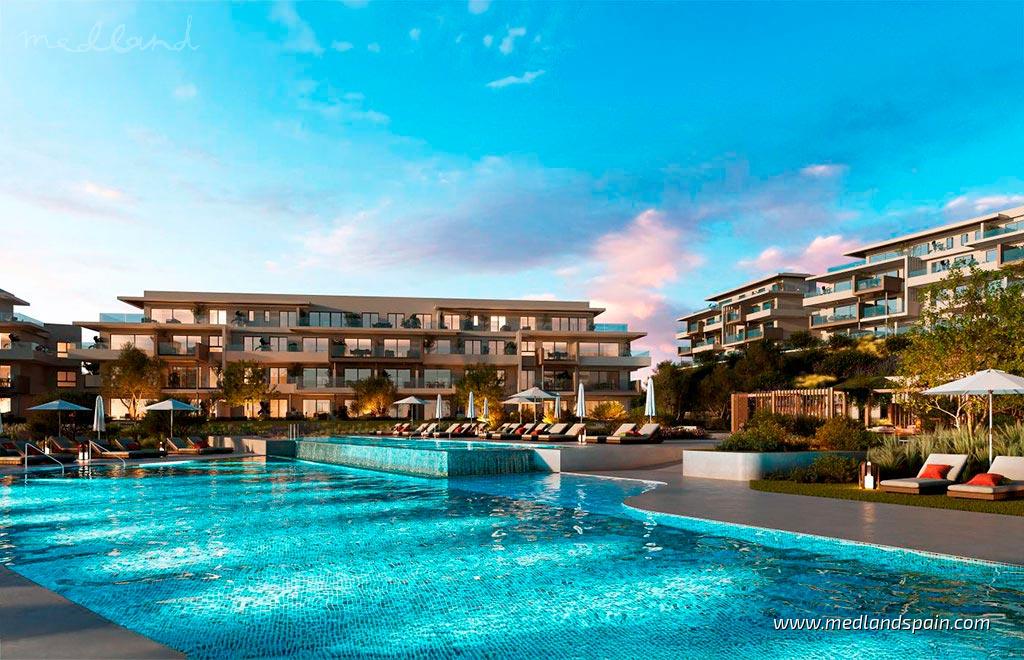 Lägenhet i Mijas Costa, Malaga, Spanien 1 sovrum, 60 kvm. Nr. 166665