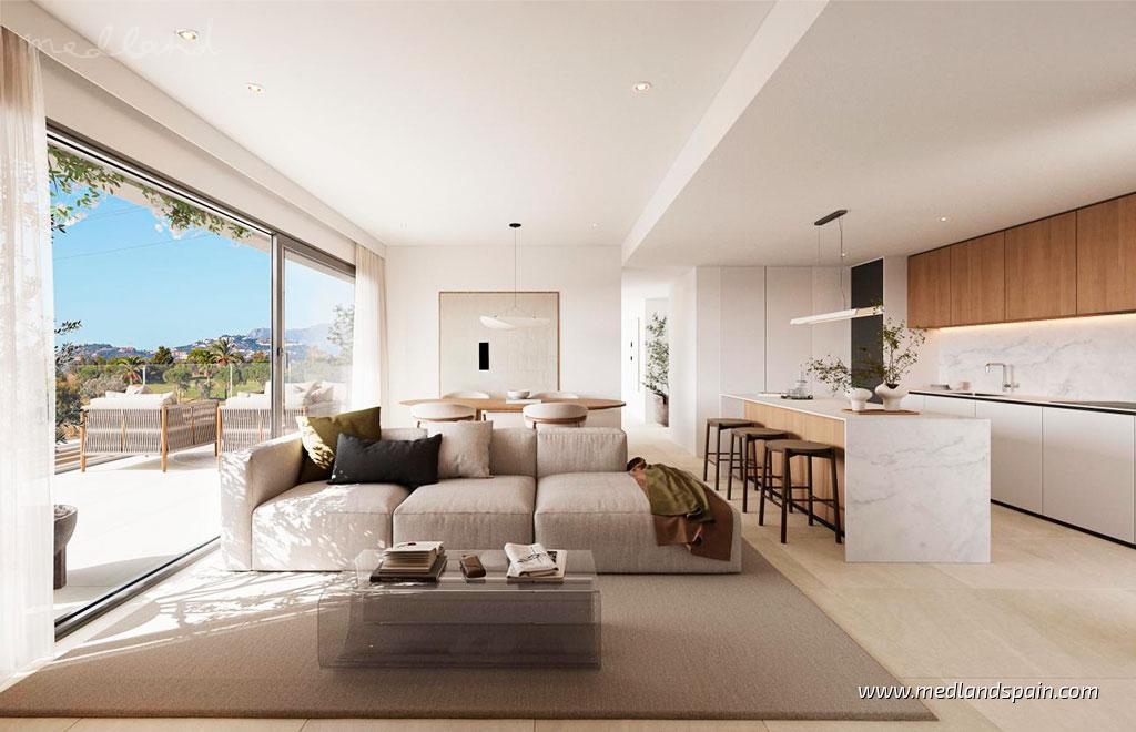 Lägenhet i Mijas Costa, Malaga, Spanien 1 sovrum, 60 kvm. Nr. 166665