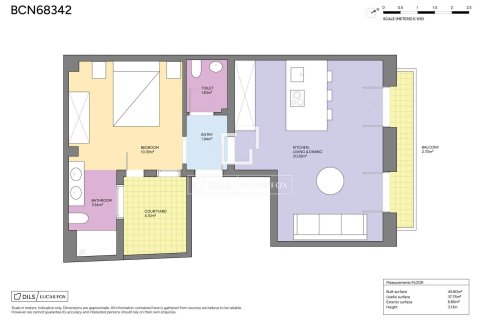 Apartment for sale in Barcelona, Spain 1 bedroom, 45 sq.m. No. 164878 - photo 28