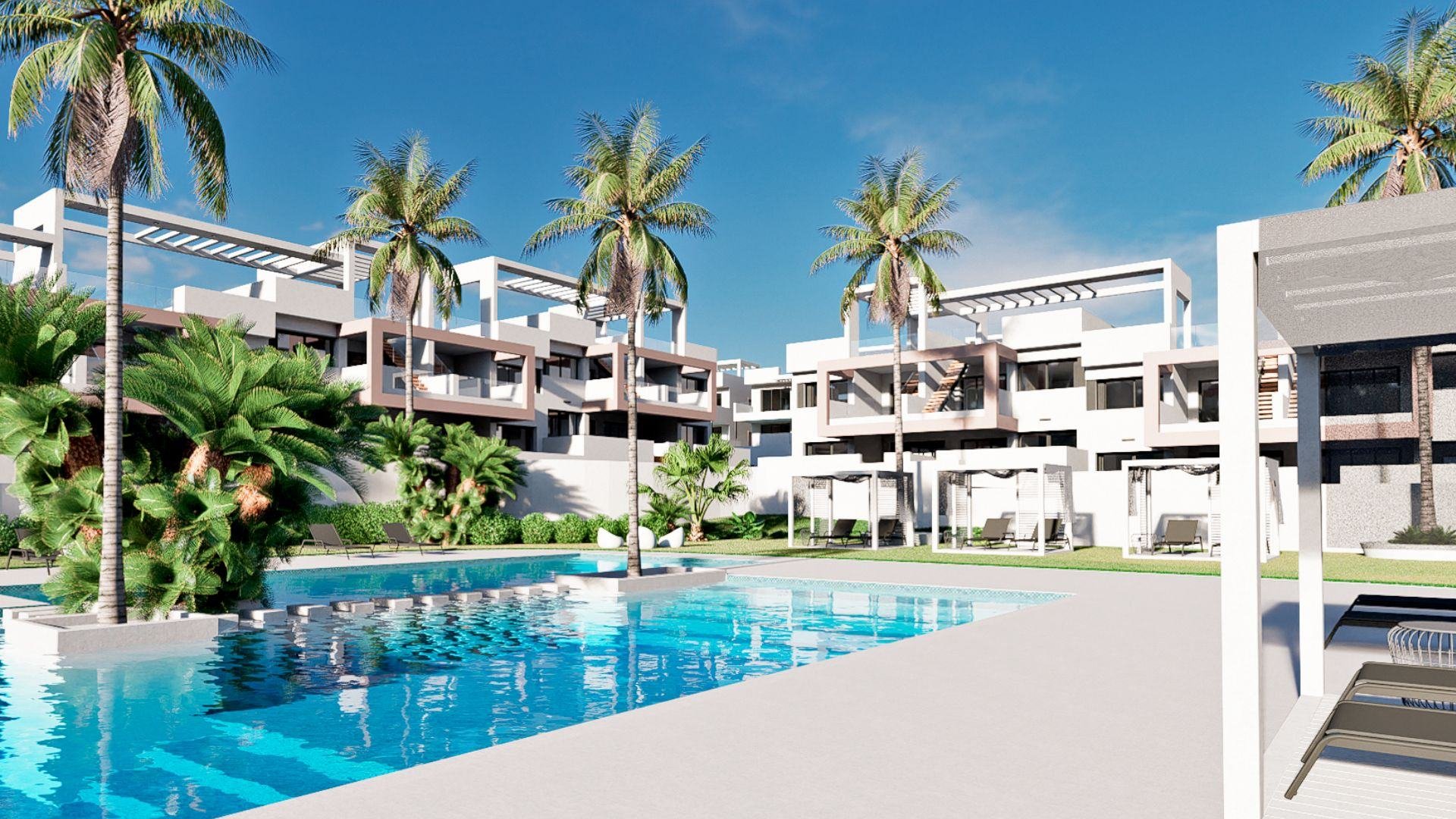 Bungalow in Mirador Hills Resort, Finestrat, Alicante, Spanien 3 Schlafzimmer, 138.93 m2 Nr. 73227