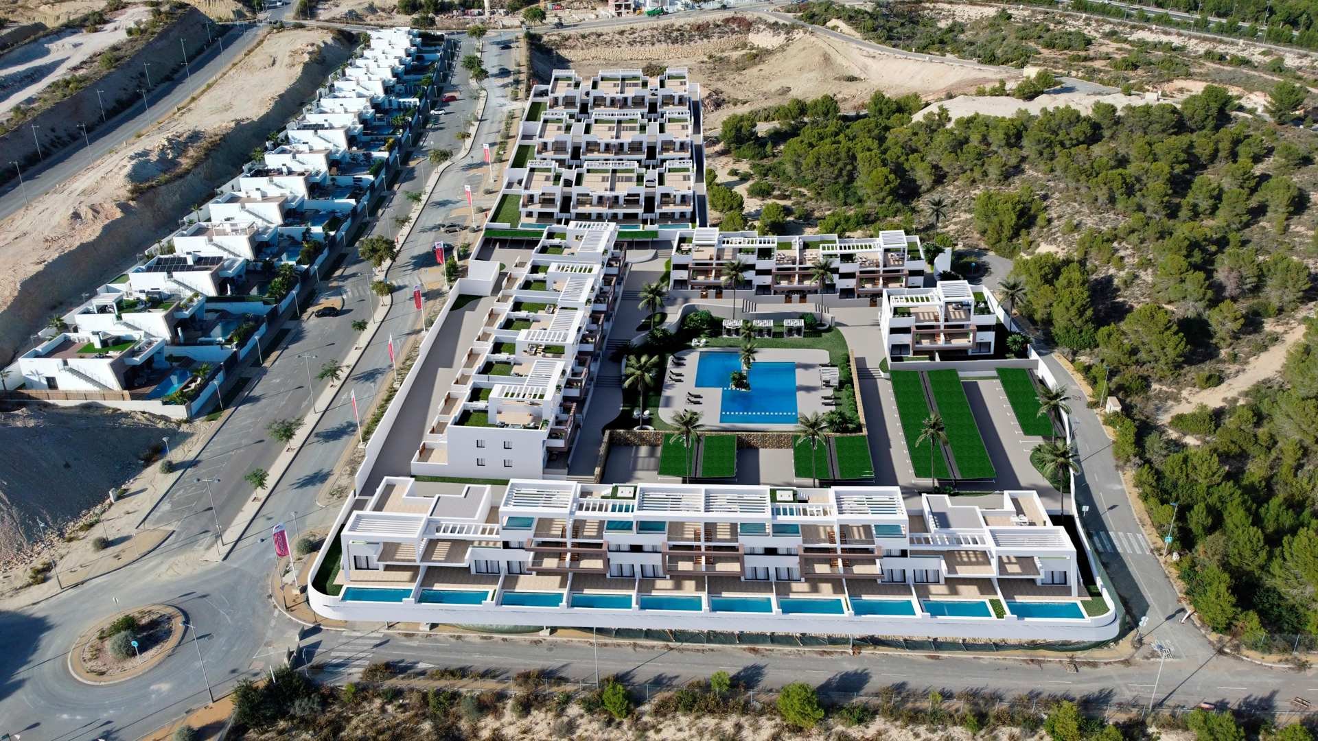 Bungalow in Mirador Hills Resort, Finestrat, Alicante, Spanien 3 Schlafzimmer, 138.93 m2 Nr. 73227
