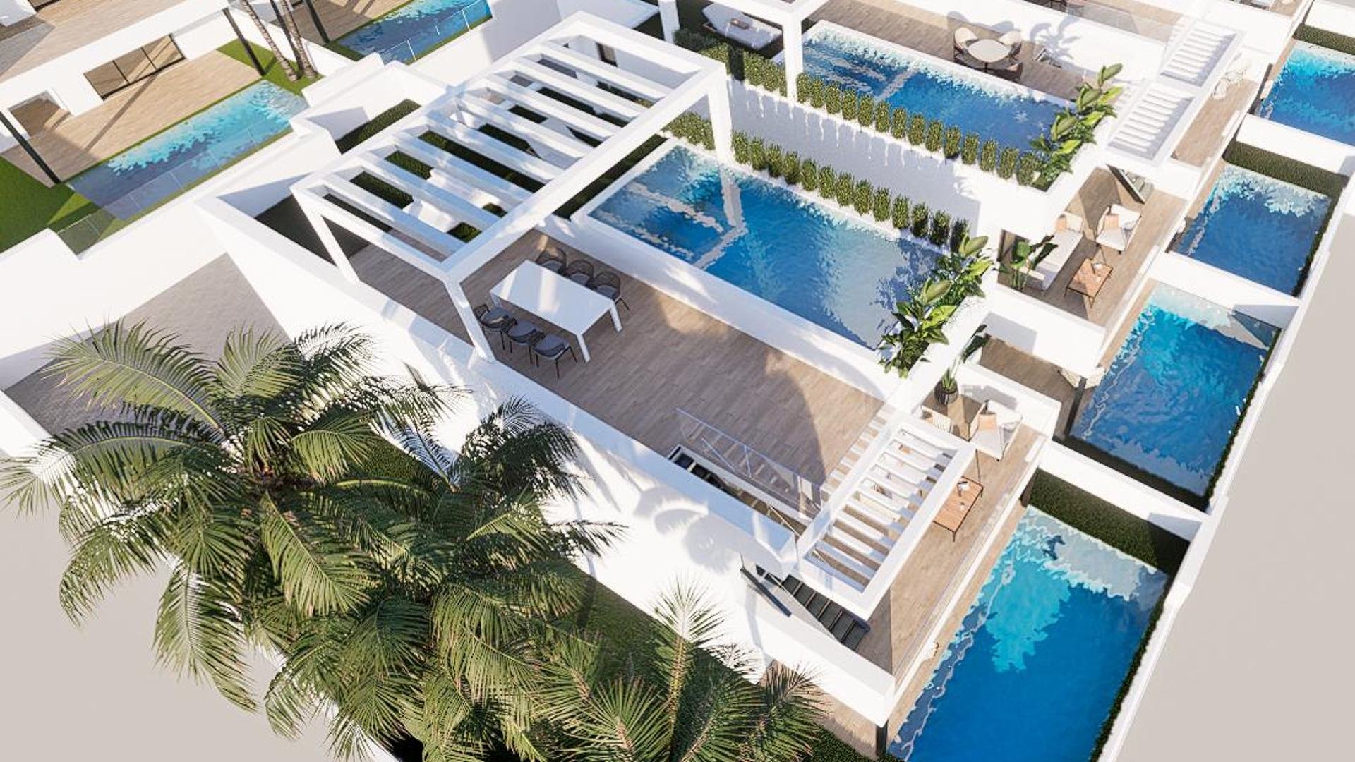 Bungalow in Mirador Hills Resort, Finestrat, Alicante, Spanien 3 Schlafzimmer, 138.93 m2 Nr. 73227