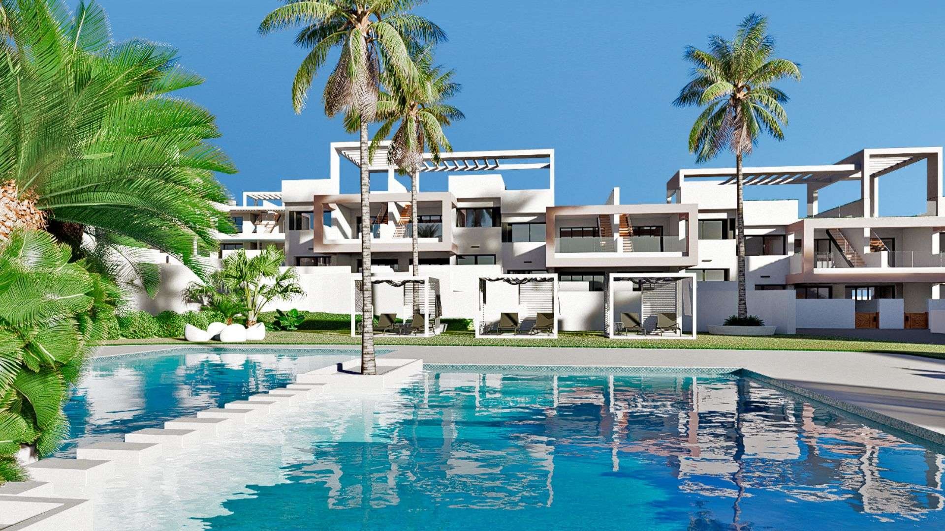 Bungalow in Mirador Hills Resort, Finestrat, Alicante, Spanien 3 Schlafzimmer, 138.93 m2 Nr. 73225