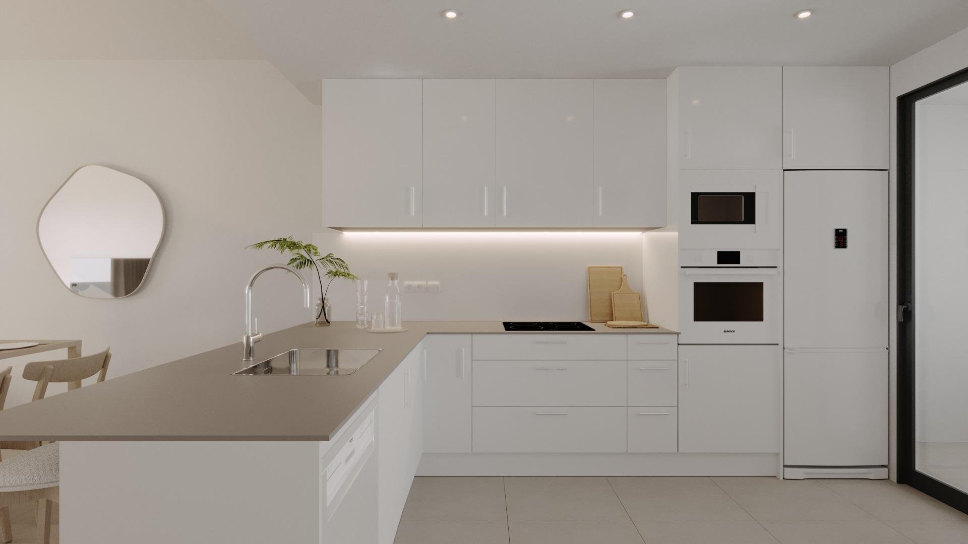 Apartament w La Nucia, Alicante, Hiszpania 2 sypialnie, 87 mkw. nr 133651