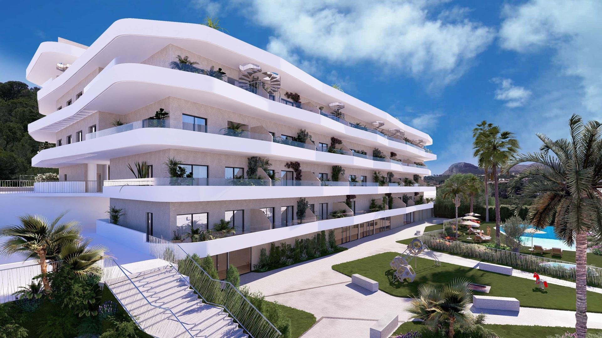 Apartament w La Nucia, Alicante, Hiszpania 2 sypialnie, 87 mkw. nr 133651
