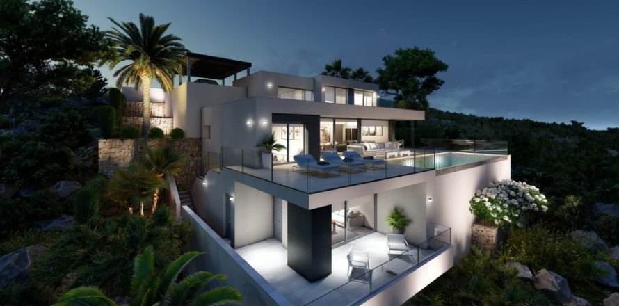 Villa Moraira, Alicante, Spānijā 3 istabas, 507 m2 Nr. 144992