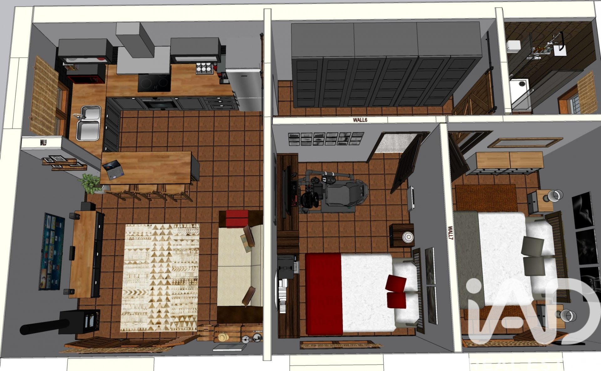Casa a Lloret de Mar, Girona, Spagna 2 camere da letto, 60 mq. N° 172246