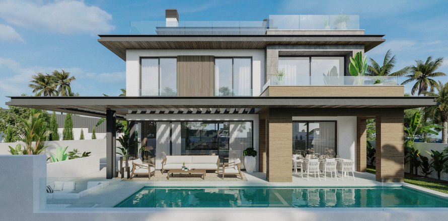 Villa en Mijas, Málaga, España 3 dormitorios, 527.85 m2 No. 174353
