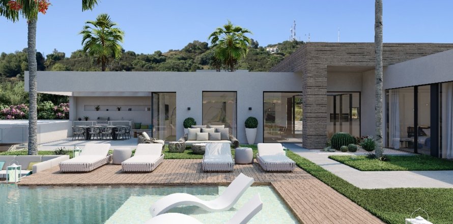 Villa in Marbella, Malaga, Spain 4 bedrooms, 595.97 sq.m. No. 174352