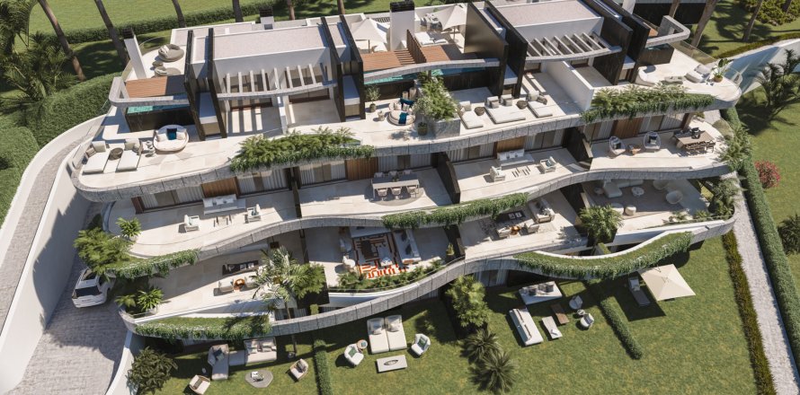 Bungalo Marbella, Malaga, Spānijā 3 istabas, 200 m2 Nr. 181074