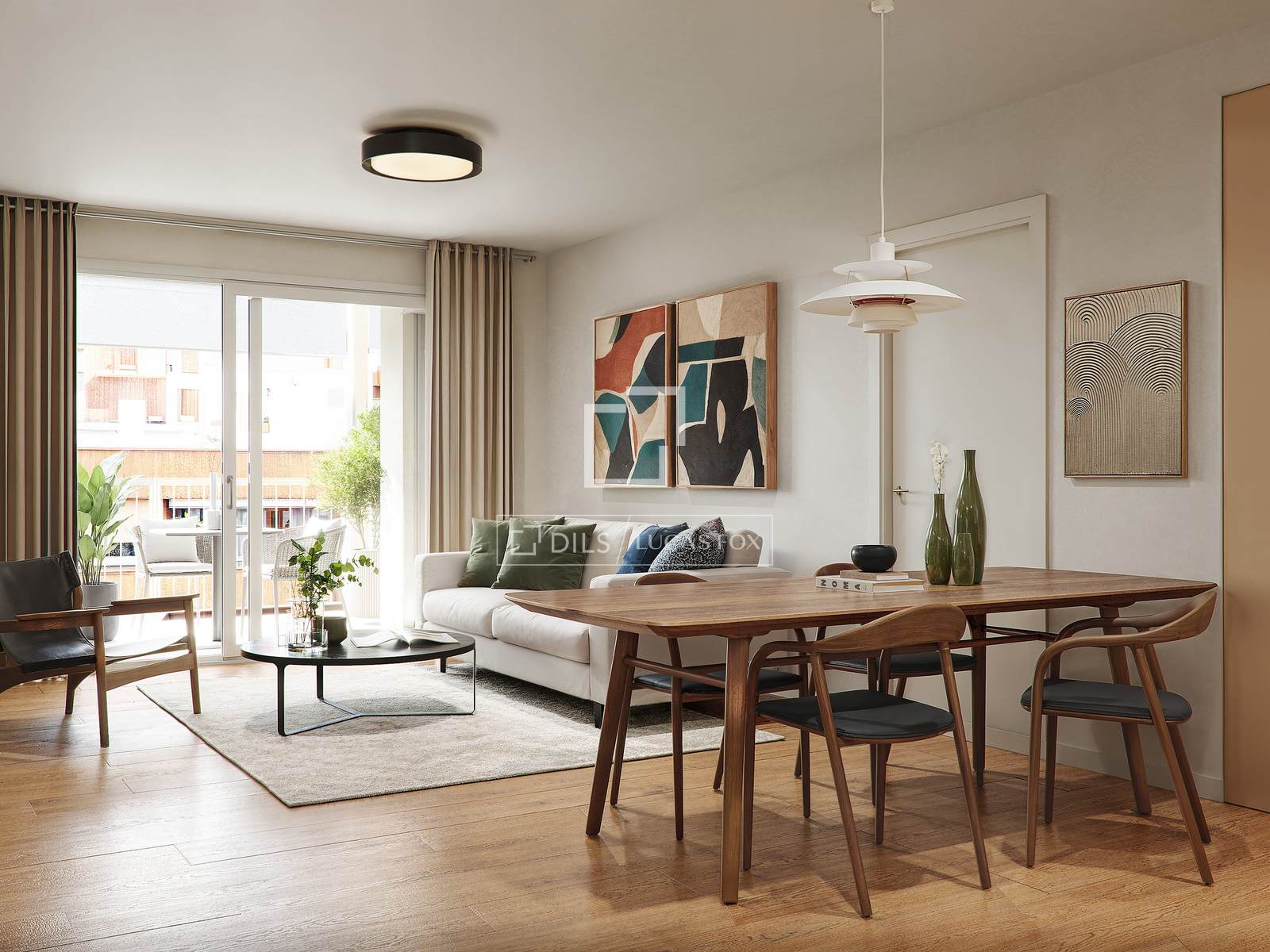 Wohnung in Barcelona, Spanien 2 Schlafzimmer, 76 m2 Nr. 192716