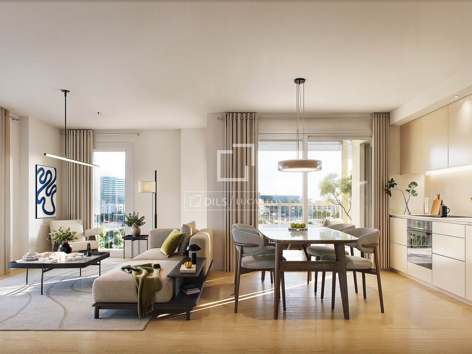 Wohnung in Barcelona, Spanien 2 Schlafzimmer, 76 m2 Nr. 192716