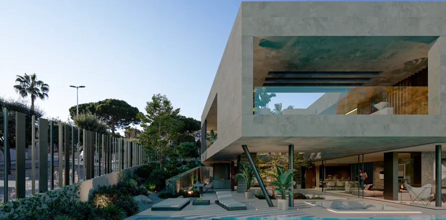 Hus i Teia, Barcelona, Spanien 5 sovrum, Nr. 141096