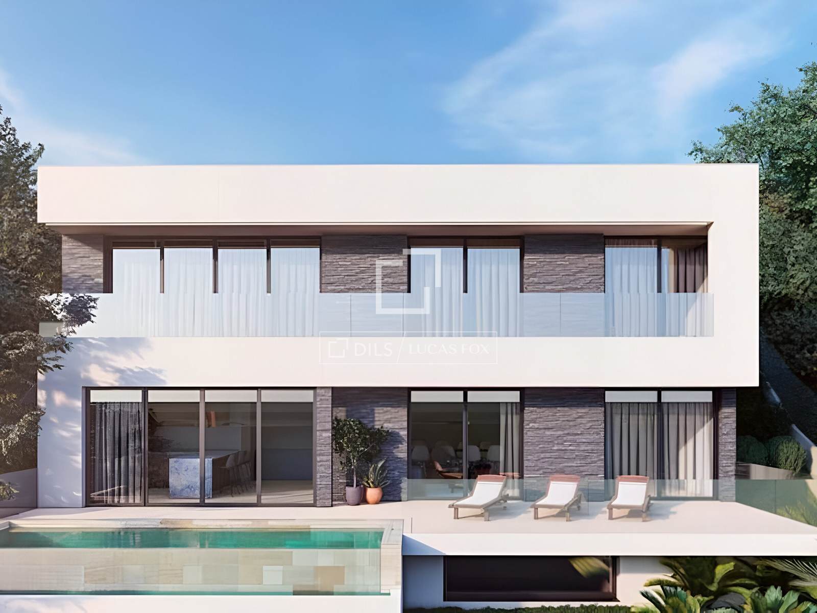 Willa w Castelldefels, Barcelona, Hiszpania 4 sypialnie, 440 mkw. nr 150408