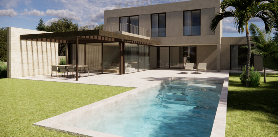 Huvila Sa Torre, Mallorca, Espanja 4 makuuhuonetta, 487 m2 No. 138347