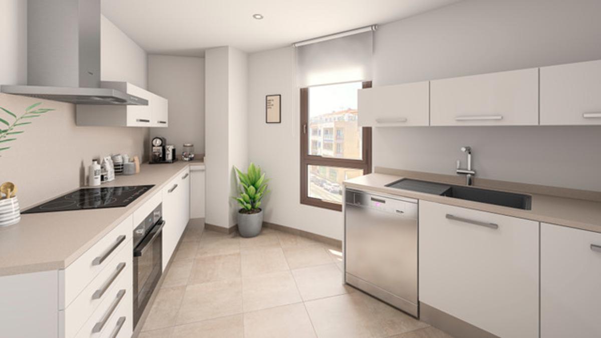 Apartamento en Moraira, Alicante, España 3 dormitorios, 87 m2 No. 80287