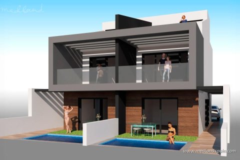 Townhouse for sale Santiago de la Ribera, Murcia, Spain 3 bedrooms, 107 sq.m. No. 132991 - photo 1