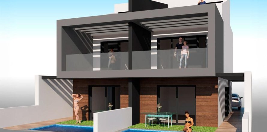 Townhouse Santiago de la Ribera, Murcia, Spain 3 bedrooms, 107 sq.m. No. 132991
