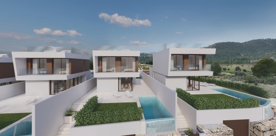 Talo Finestrat, Alicante, Espanja 3 makuuhuonetta, 141.5 m2 No. 175346
