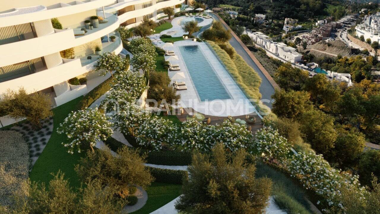 Квартира в Бенахавис, Малага, Испания 2 спальни, 126м2 №96548