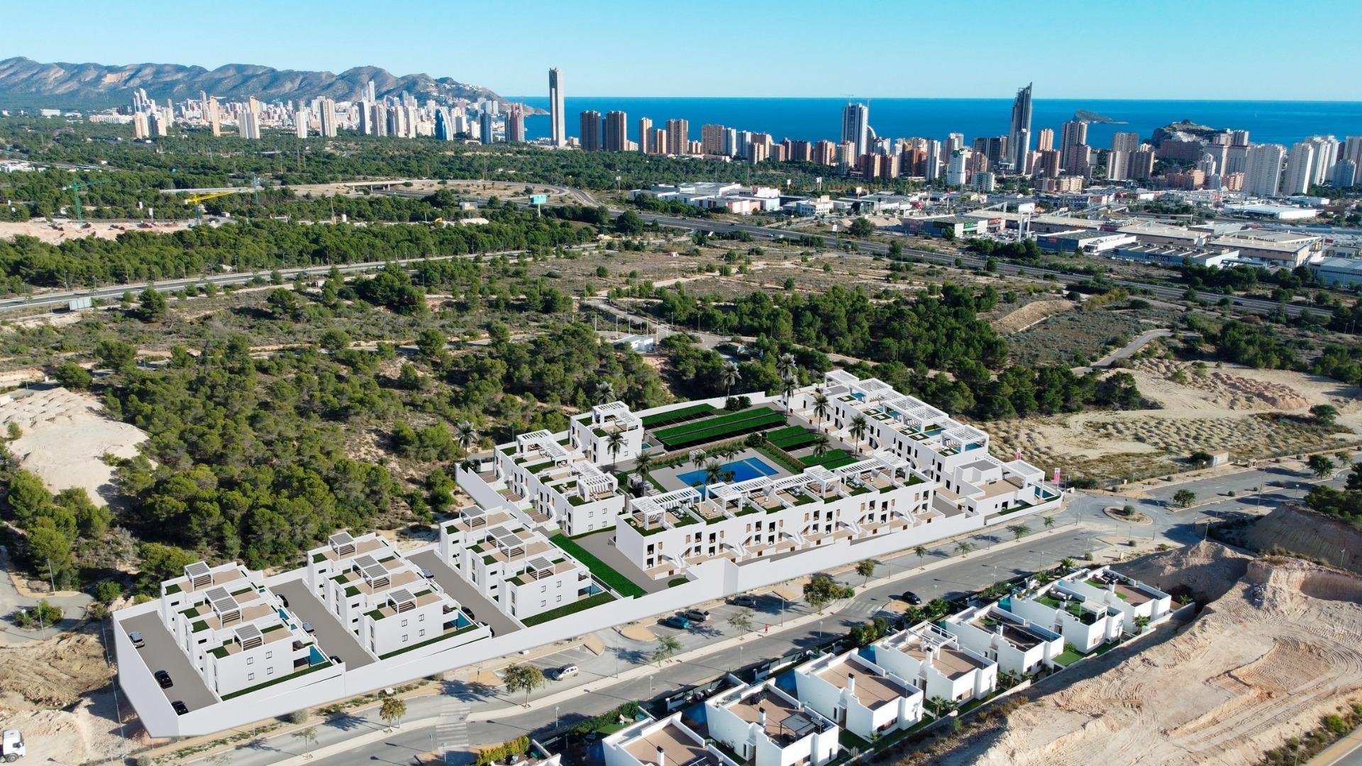 Bungalow w Finestrat, Alicante, Hiszpania 3 sypialnie, 86 mkw. nr 111399