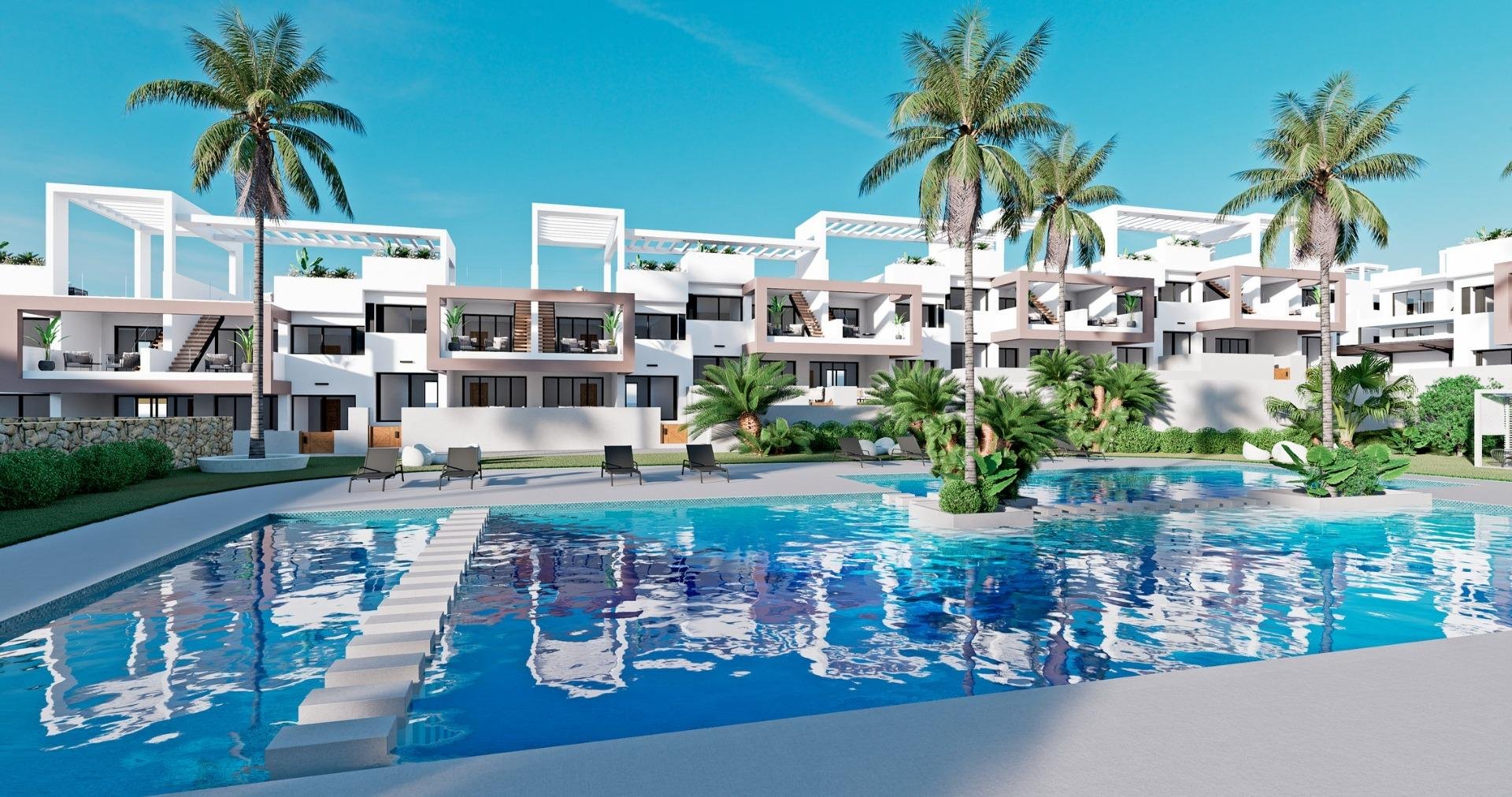Bungalow w Finestrat, Alicante, Hiszpania 3 sypialnie, 86 mkw. nr 111399
