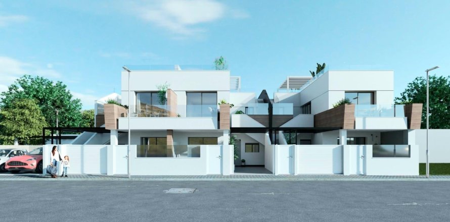 Вилла в Сан-Педро-дель-Пинатар, Мурсия, Испания 3 спальни, 130м2 №165278