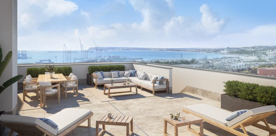 Lägenhet i Alicante, Spanien 3 sovrum, 123 kvm. Nr. 165276