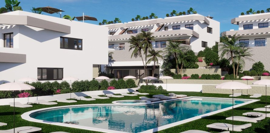 Dzīvoklis Finestrat, Alicante, Spānijā 2 istabas, 190 m2 Nr. 165272