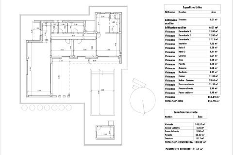 Villa pārdošanā Aspe, Alicante, Spānijā 3 istabas, 188 m2 Nr. 171492 - attēls 9