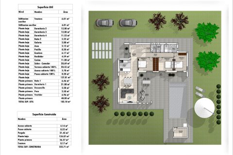 Villa till salu i Aspe, Alicante, Spanien 4 sovrum, 223 kvm. Nr. 171491 - foto 7