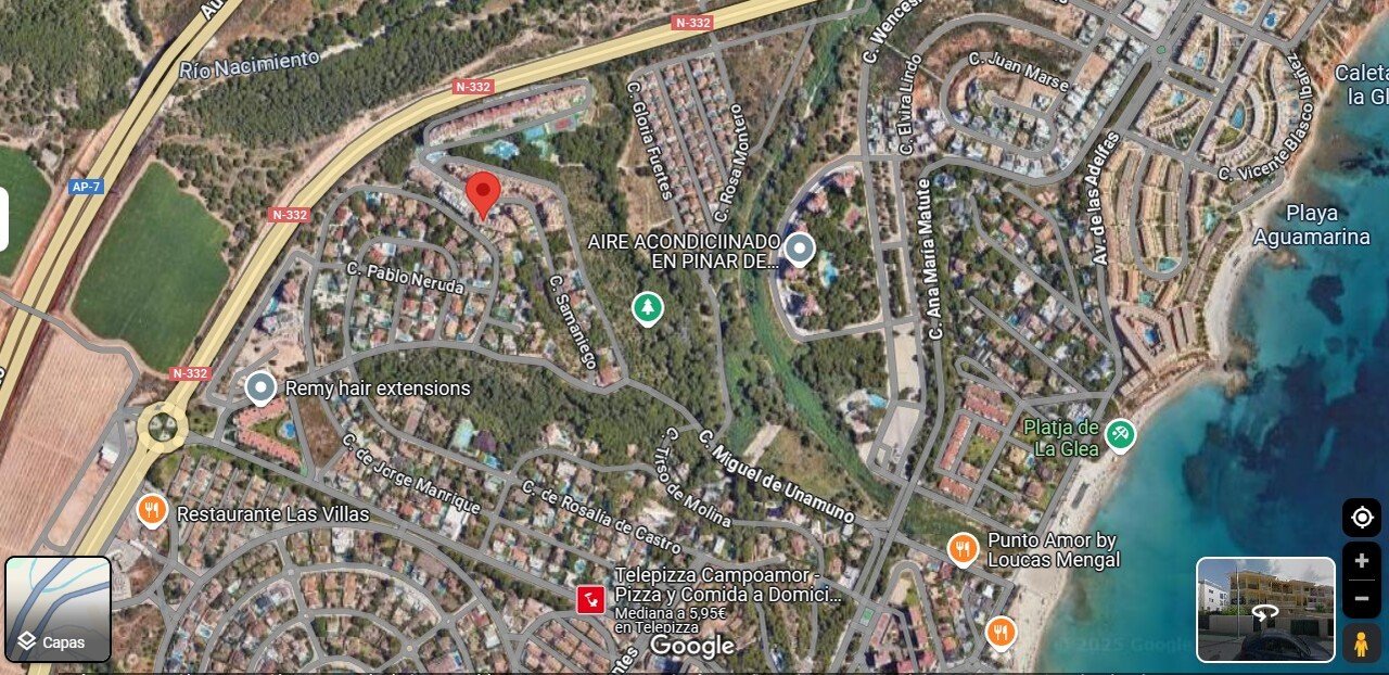 Apartment in Cabo Roig, Alicante, Spain 2 bedrooms,  No. 195432