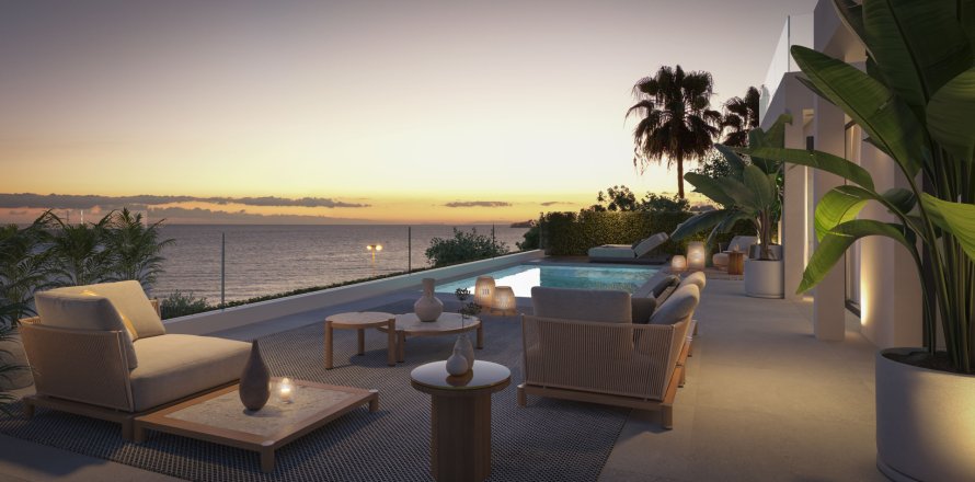 Villa i Mijas, Malaga, Spanien 4 sovrum, 247 kvm. Nr. 133607