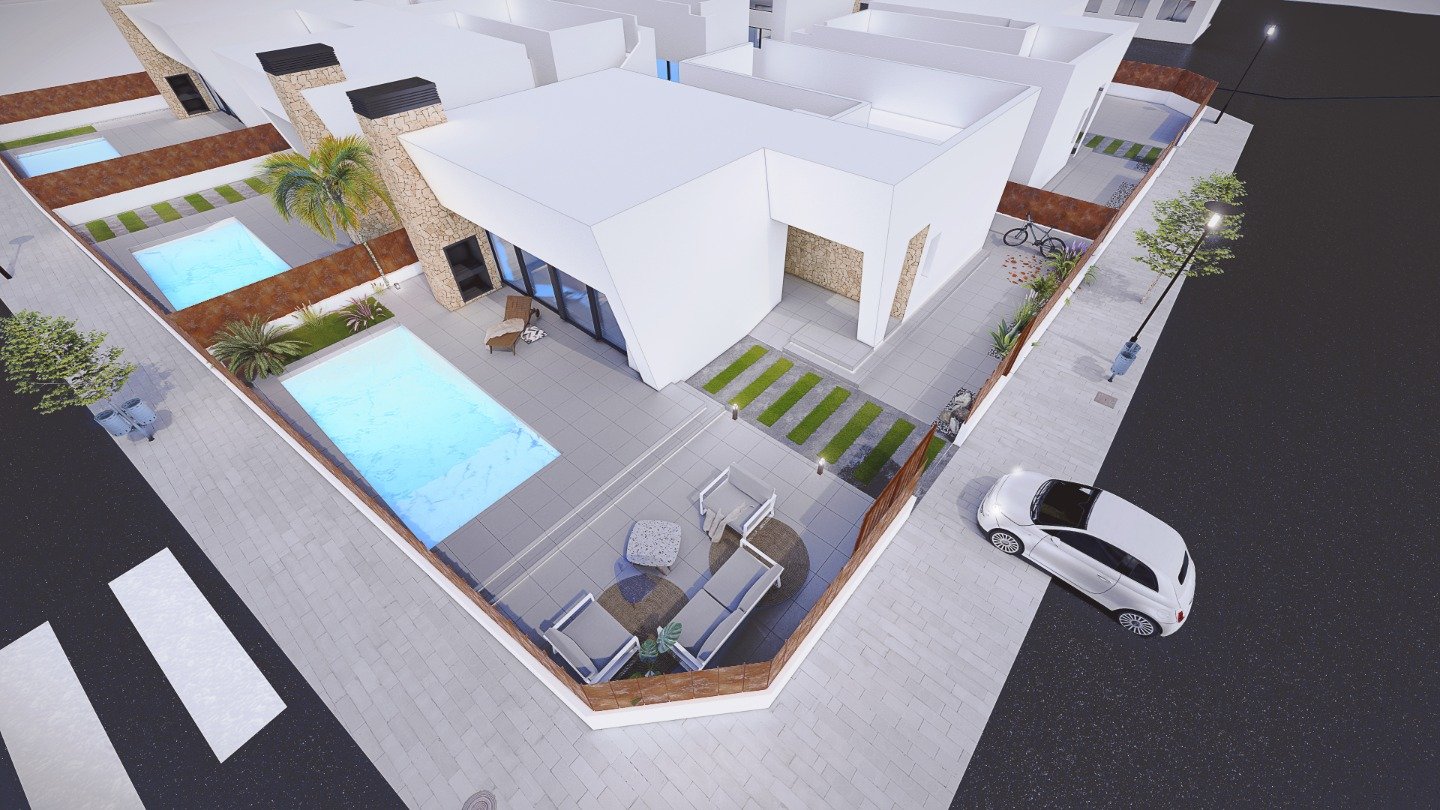 Huvila San Pedro del Pinatar, Murcia, Espanja 3 makuuhuonetta, 97 m2 No. 80849