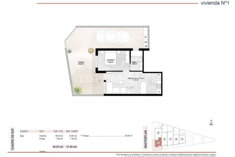 Appartamento in vendita a San Pedro del Pinatar, Murcia, Spagna 2 camere da letto, 92 mq. N° 167358 - foto 9