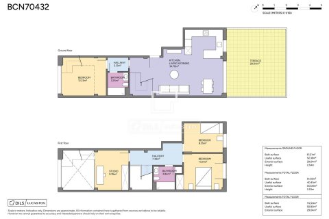 Продажа квартиры в Барселона, Испания 3 спальни, 112м2 №192673 - фото 28
