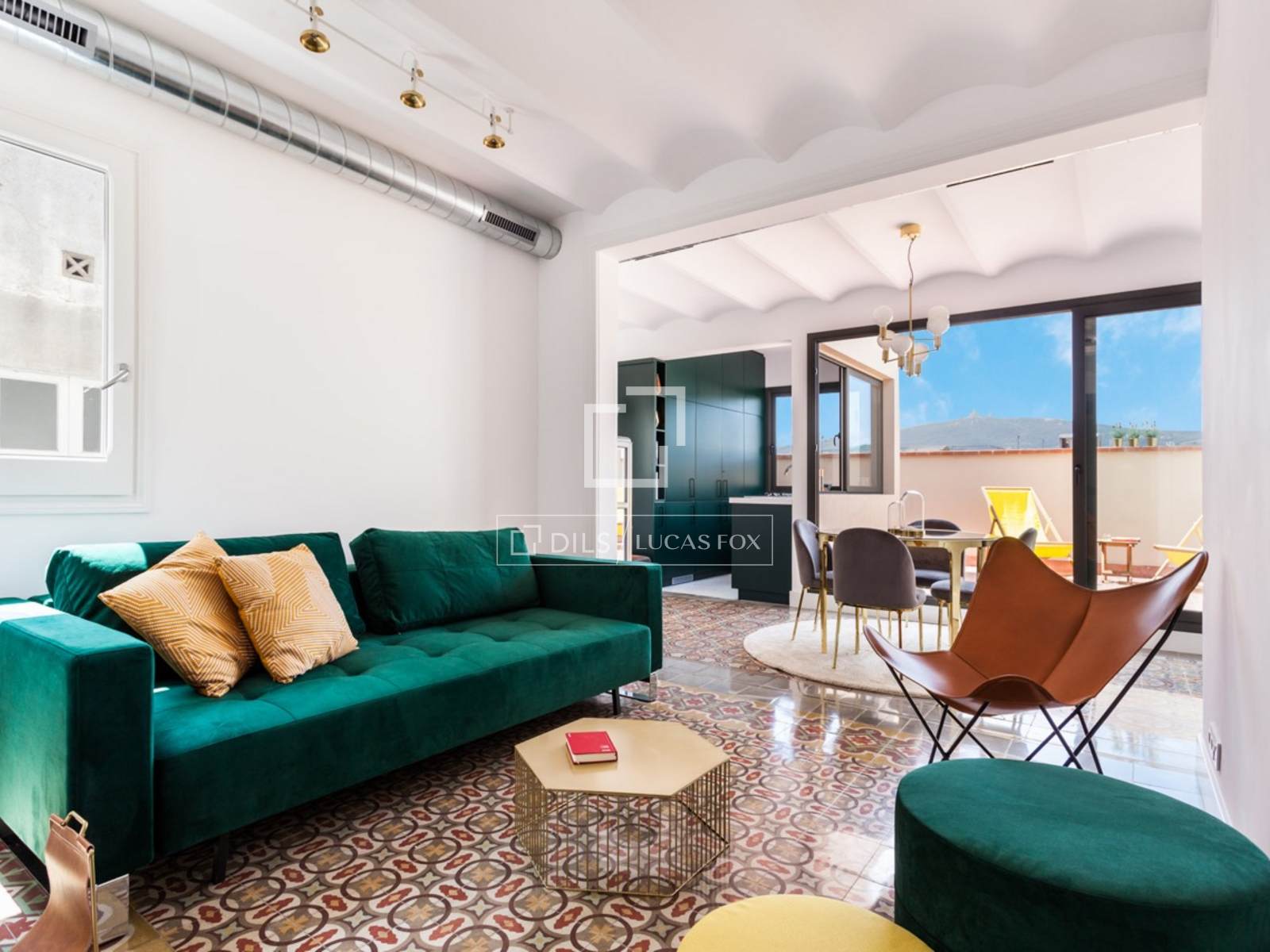 Ático en Barcelona, España 1 dormitorio, 52 m2 No. 192679