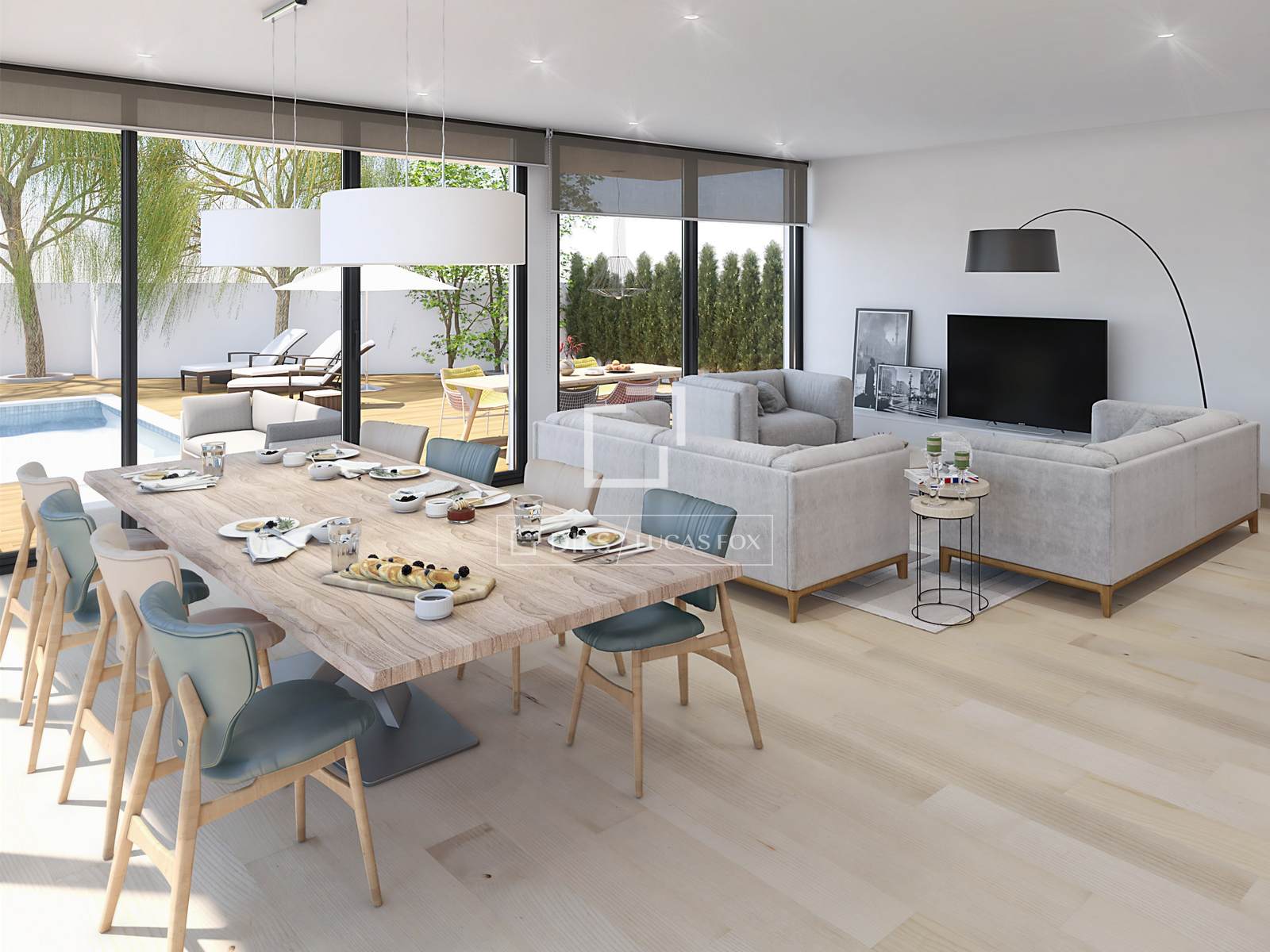 Villa en Castelldefels, Barcelona, España 4 dormitorios, 262 m2 No. 192677
