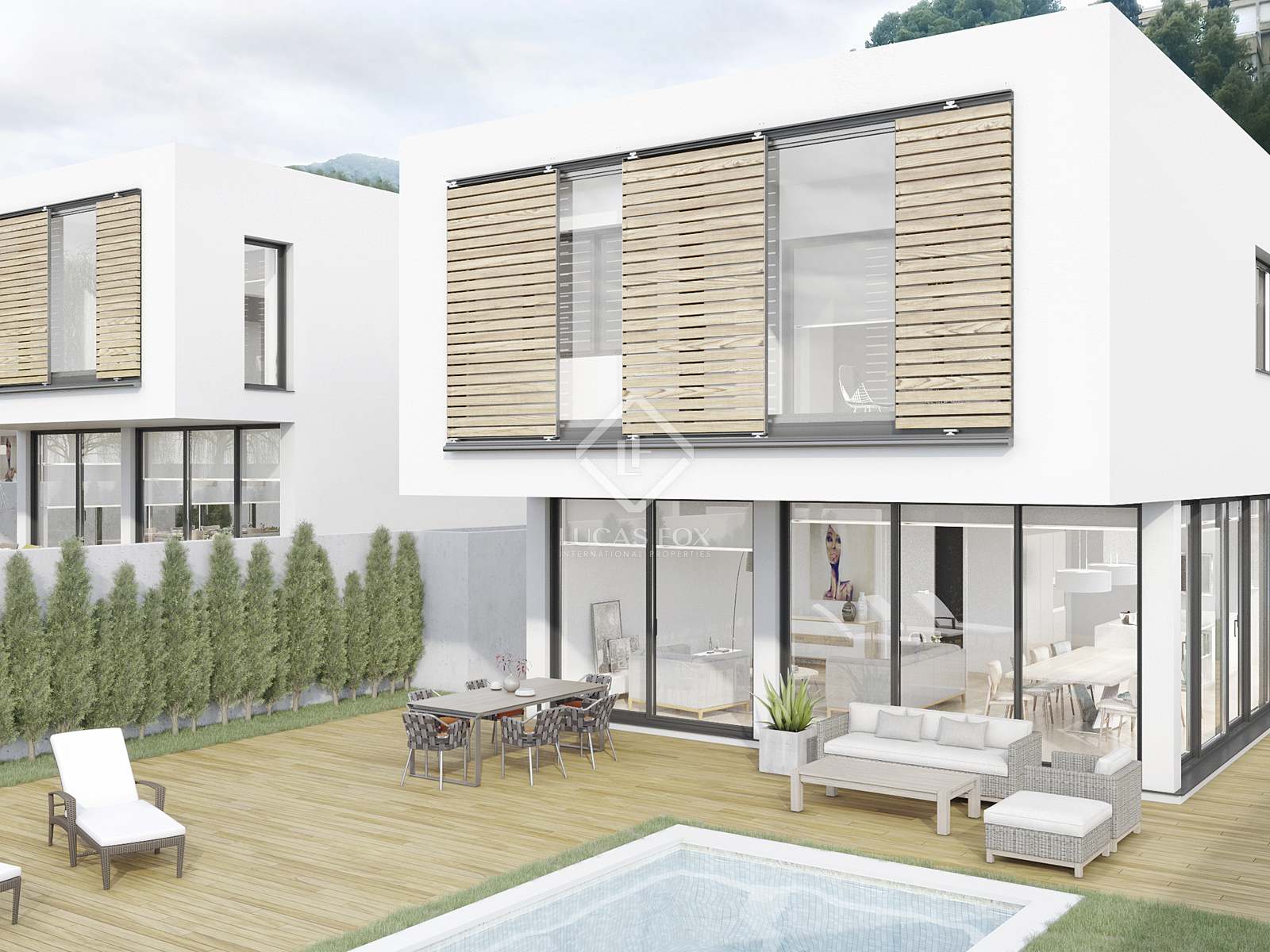 Villa en Castelldefels, Barcelona, España 4 dormitorios, 262 m2 No. 192677
