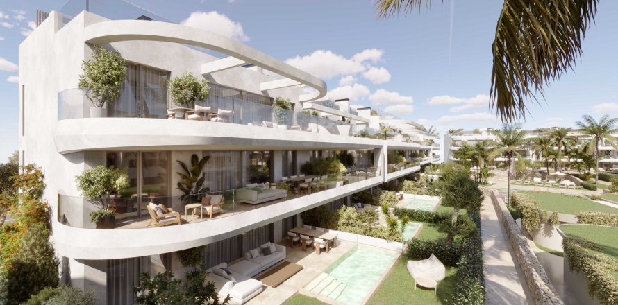 Huoneisto Estepona, Malaga, Espanja 4 makuuhuonetta, 151 m2 No. 183487