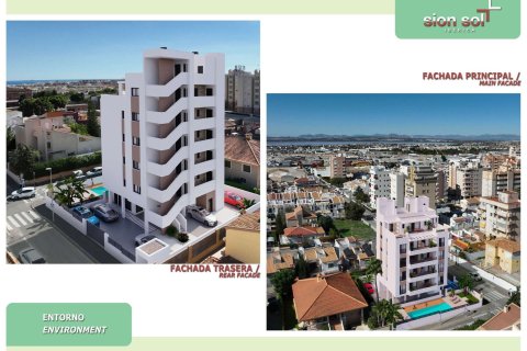 Lägenhet i Torrevieja, Alicante, Spanien 2 sovrum, 67 kvm. Nr. 166012