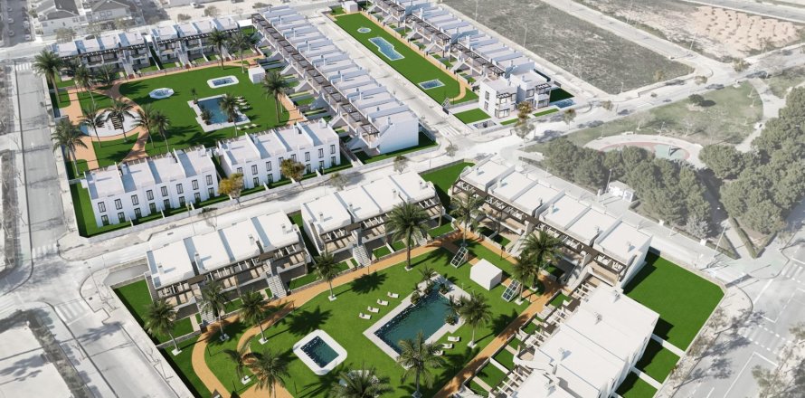 Radhus i Pilar de la Horadada, Alicante, Spanien 2 sovrum, 130 kvm. Nr. 142737