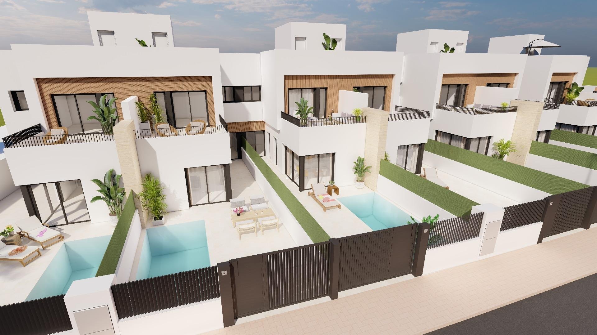 Villa in Santiago de la Ribera, Murcia, Spain 3 bedrooms, 113 sq.m. No. 142738