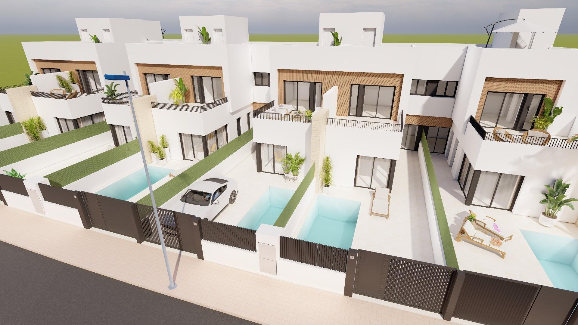 Villa in Santiago de la Ribera, Murcia, Spain 3 bedrooms, 113 sq.m. No. 142738