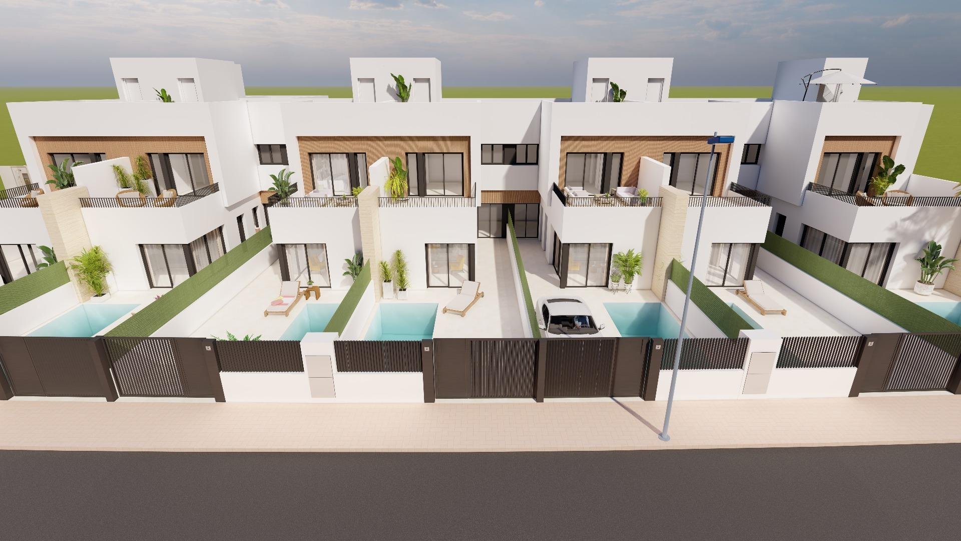 Villa in Santiago de la Ribera, Murcia, Spain 3 bedrooms, 113 sq.m. No. 142738