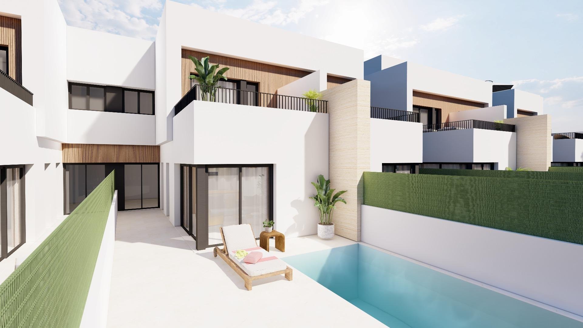 Villa in Santiago de la Ribera, Murcia, Spain 3 bedrooms, 113 sq.m. No. 142738
